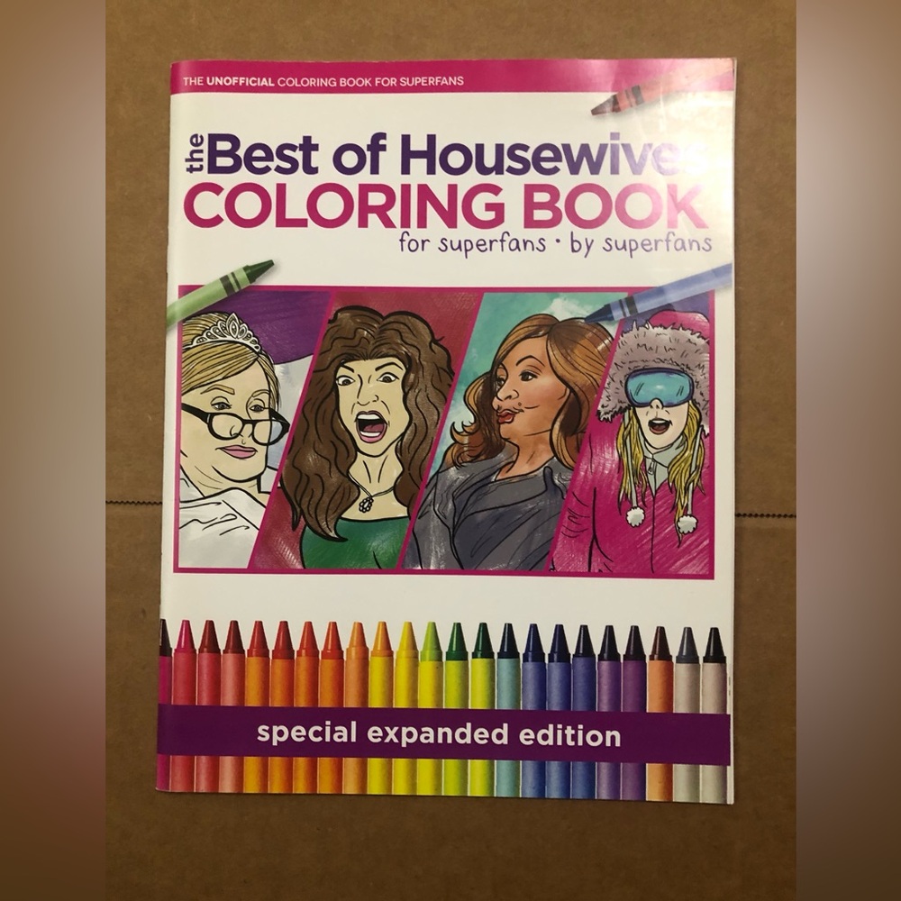 Best of Real Housewives Coloring Book